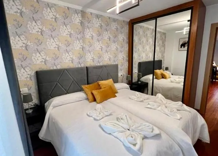 Lugar De Alegria, Pegado A Playa, 2 Hab, 6 P, Wifi - Vut-4241-as 아파트 기욘